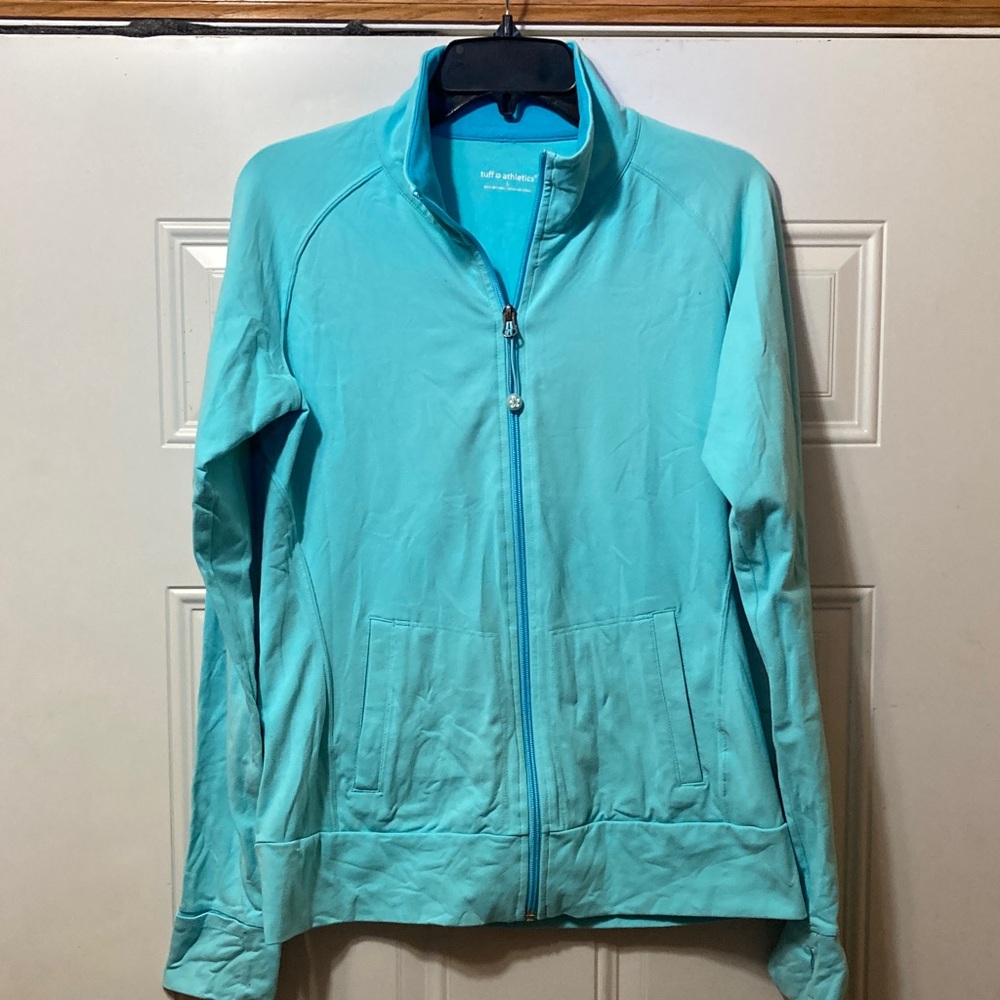 Tuff Athletics Women's Blue Jacket L
